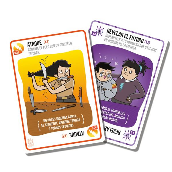 Exploding Kittens El Bien Contra el Mal - Imagen 2